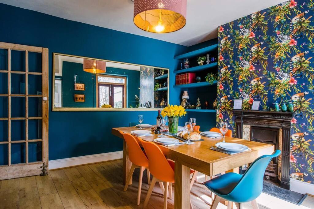 Gorgeous Victorian House Sleeps 6 In Cardiff别墅 外观 照片