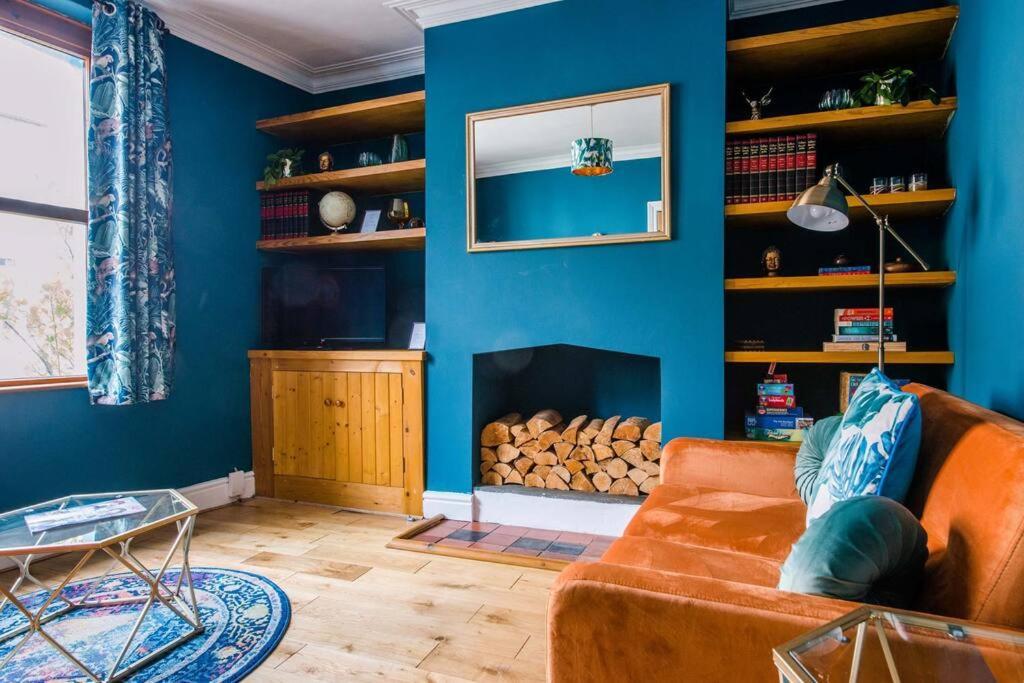 Gorgeous Victorian House Sleeps 6 In Cardiff别墅 外观 照片
