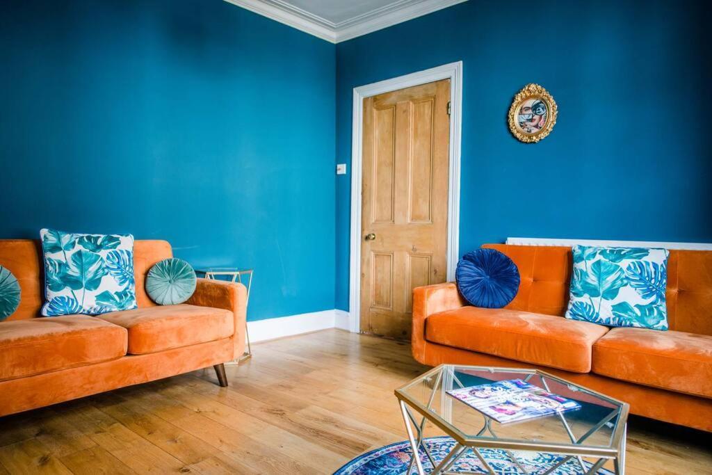 Gorgeous Victorian House Sleeps 6 In Cardiff别墅 外观 照片