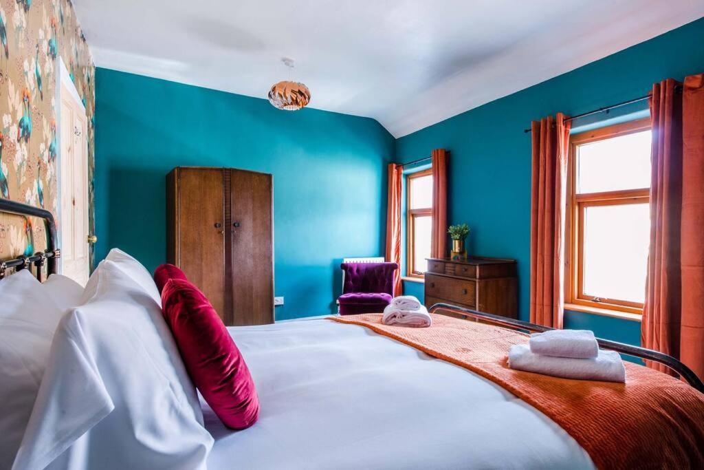 Gorgeous Victorian House Sleeps 6 In Cardiff别墅 外观 照片