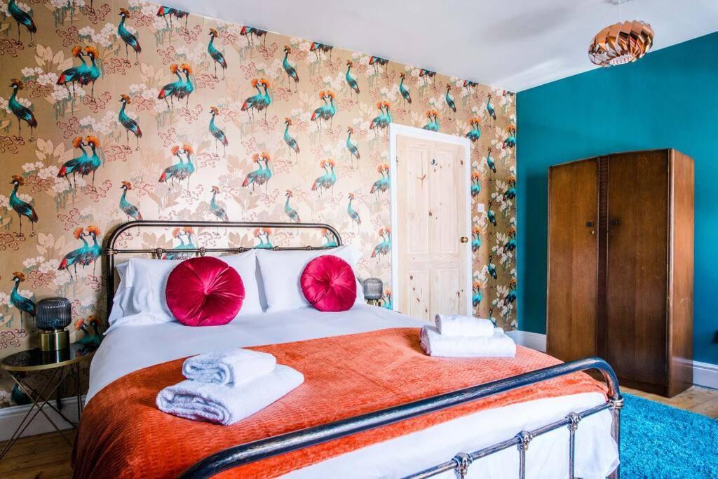 Gorgeous Victorian House Sleeps 6 In Cardiff别墅 外观 照片