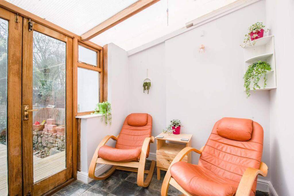 Gorgeous Victorian House Sleeps 6 In Cardiff别墅 外观 照片