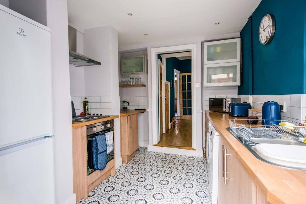 Gorgeous Victorian House Sleeps 6 In Cardiff别墅 外观 照片