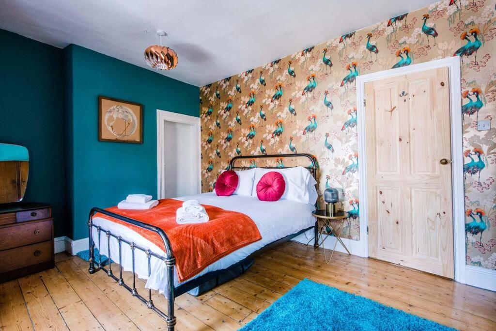Gorgeous Victorian House Sleeps 6 In Cardiff别墅 外观 照片